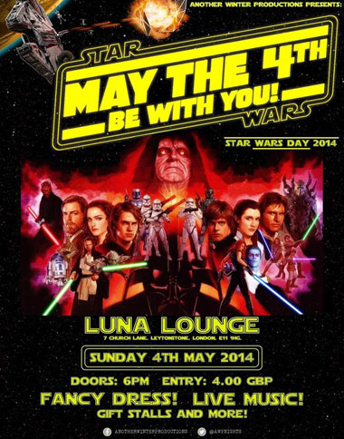 Star Wars Day Luna Lounge 2014